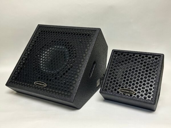 CA10STW 10" Passive Coaxial Standard Wedge Floor Monitor Speaker - Image 5