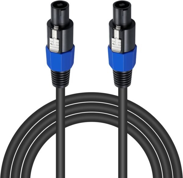 Speakon Speaker Cable 10' Male to Male NL4FX 2 Conductor