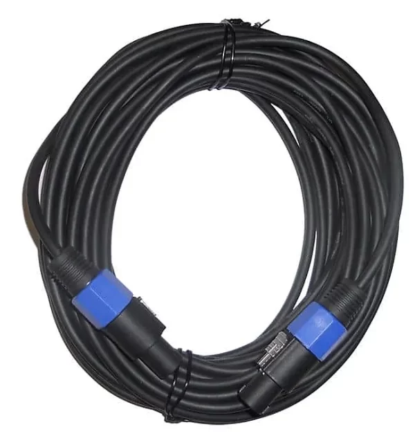 Speakon Speaker Cable 30' Male to Male NL4FX 2 Conductor